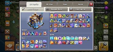 qəlyan satısı: Clash of Clans hesabı satılır. Hesab 18 səviyyə bələdiyyədir. Hesab — 3