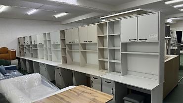 study table: Компьютерный стол, Новый, С полками — 8