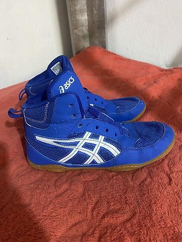 горная обувь: Мужские кроссовки, 39.5, Asics, Б/у, цвет - Синий — 4