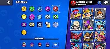 brawl stars 2: Brawl Stars hesabı – geniş skin və irəliləyiş kolleksiyası Hesab — 5