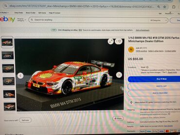 Avtomobil modelləri: Коллекционная модель BMW M4 F82 DTM #18 Team RBM 2015 Pilot  — 13