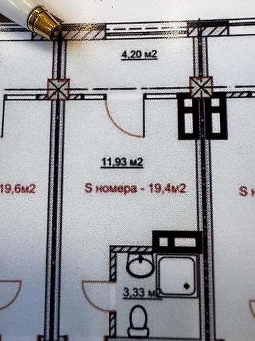 квартиры студия: 1 комната, 20 м², Кара-Жыгач ж/м 2 этаж — 8
