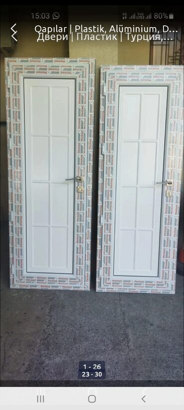 Plastik qapılar: Plastik Naxışlı Hamam Qapısı 259 man — 11