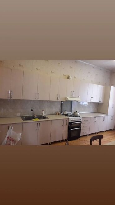 Sifarişlə mətbəx mebeli: Sifarişlə mətbəx dəsti, Özü çəkən petlələr, Mat laminat, Kredit yoxdur, Pulsuz çatdırılma — 3