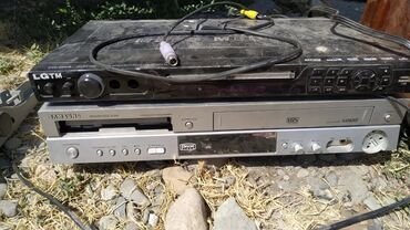 кассетный плеер: Двд, видеоплеер DVD SAMSUNG 2 в одном, DVD Китай, рабочие, 500 сом за