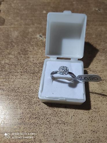 Prstenje: Srebrni prstenovi sa cirkonima – više modela - Model 1: tanji obruč — 2