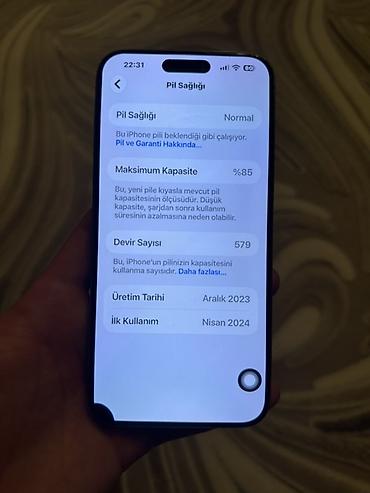 iphone replika: IPhone 15 Pro Max, 256 GB, Gümüşü — 7