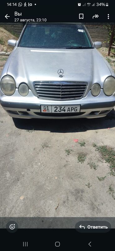 шины для нексии: Mercedes-Benz E-Class: 2001 г., Седан