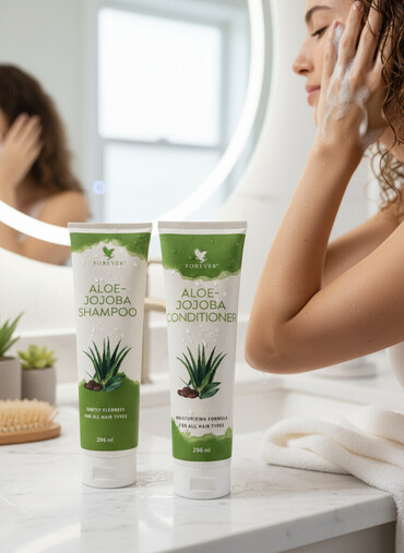 Nega kose: Forever set za negu kose: Aloe-Jojoba Shampoo + Aloe-Jojoba na lalafo.rs — 2 Nega kose: Forever set za negu kose: Aloe-Jojoba Shampoo + Aloe-Jojoba — 2