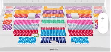 irsad telecom saatlar: Ziynet Sali konsertinə 2 bilet – B sektor, 1-ci sıra – endirimli 31 — 2