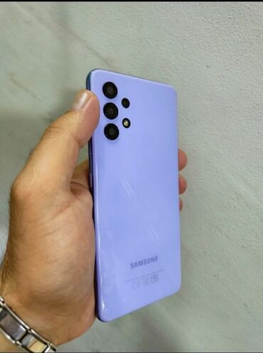 samsung a32 qiymeti irşad: Samsung Galaxy A32 | 64 GB | rəng - Bənövşəyi | Barmaq izi