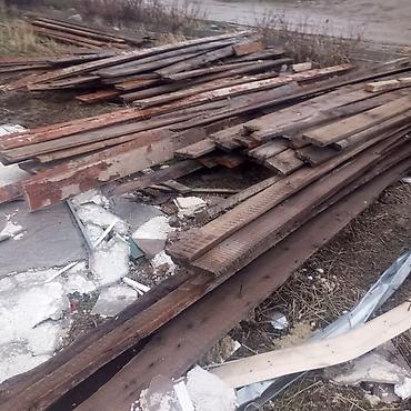 Доски: Доска/брус после разбора строений - Породы: смесь хвойных (визуально — 6