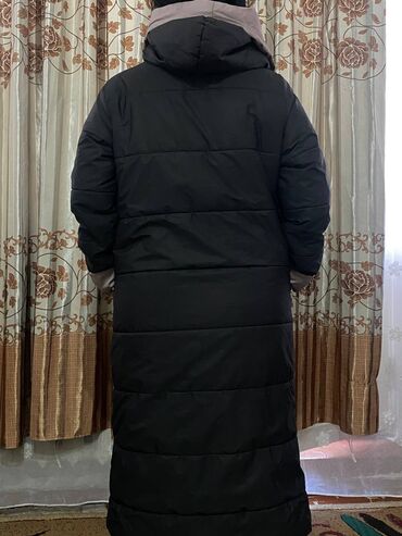 футболки платья: Куртка пальто 48-50.цвет чёрный тёплое. б.у. цена 1500с