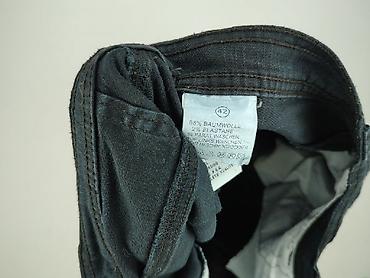 jeansy marks: Material trousers for women, size L — 4