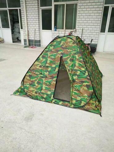 Палатки: Палатка 2м×2м. Автоматическая, легко собирается и складывается. Ткань