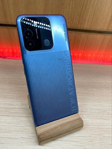 nokia e52: Tecno Spark, Б/у, 64 ГБ, цвет - Синий, 2 SIM — 1