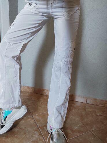 Pantalone: S (EU 36), Normalan struk, Ravne nogavice — 5