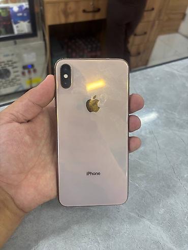 rtx 206: IPhone Xs, Б/у, 256 ГБ, Золотой, Зарядное устройство, Защитное стекло, 100 % — 1