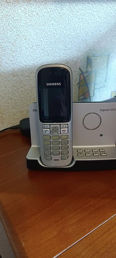 Məişət texnikası: Siemens Gigaset S685 simsiz masa telefonu və baza stansiyası - Model — 1