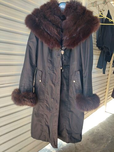 пальто коричневый: Пальто, XL (EU 42)