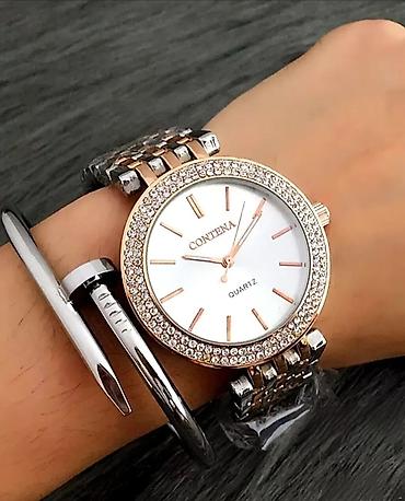replike satova: Fantastičan sat u roze-srebrnoj boji . Brojčanik je prečnika 40 mm — 1