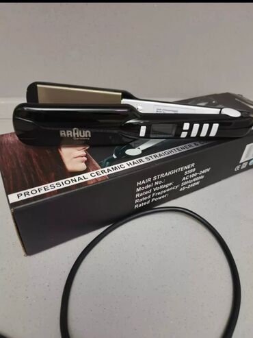 Düzləşdiricilər və ütüfenlər: Ütü fen Braun, 240 - 2218 °C, Yeni, Ünvandan götürmə, Ödənişli çatdırılma, Pulsuz çatdırılma -da lalafo.az — 4 Düzləşdiricilər və ütüfenlər: Ütü fen Braun, 240 - 2218 °C, Yeni, Ünvandan götürmə, Ödənişli çatdırılma, Pulsuz çatdırılma — 4