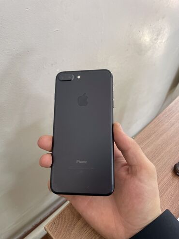 дисплей айфон 11 бишкек: IPhone 7 Plus, Колдонулган, 32 ГБ, Кара