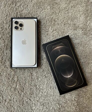 iphone 11 mağaza: IPhone 12 Pro Max, 128 ГБ, Золотой, Беспроводная зарядка, Face ID
