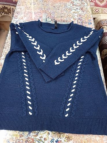 Şalvarlar: Şalvar, Massimo Dutti, 3XL, rəng - Göy — 7