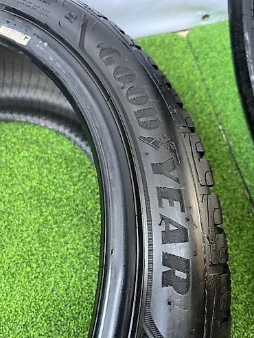 чёрные зимние: Шины 225 / 45 / R 18, Зима, Б/у, Пара, Легковые, Германия, GoodYear — 4