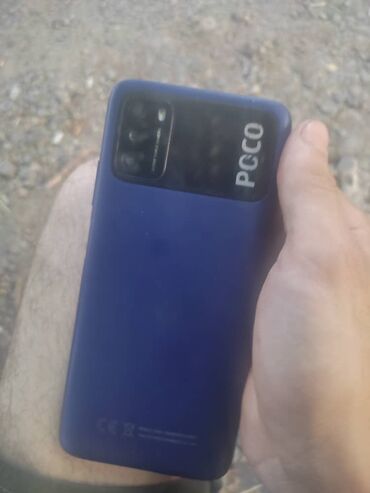 redmi 9c цена: Poco M3, Колдонулган, 128 ГБ, түсү - Көк, 2 SIM