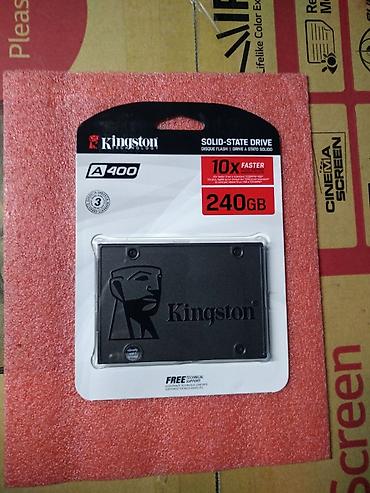 Накопитель для ПК, Новый, Kingston, SSD, 256 ГБ, 2.5", Для ПК