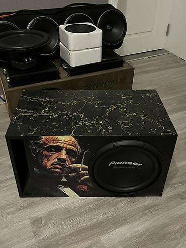 pioneer basofka: 400rms qosa katuska pakofka Pioneer “Champion Series” subwoofer və — 1