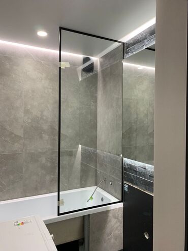 Душевые перегородки и ограждения: ДУШЕВЫЕ ПЕРЕГОРОДКИ! Основная характеристика: - Закалённое стекло — 10