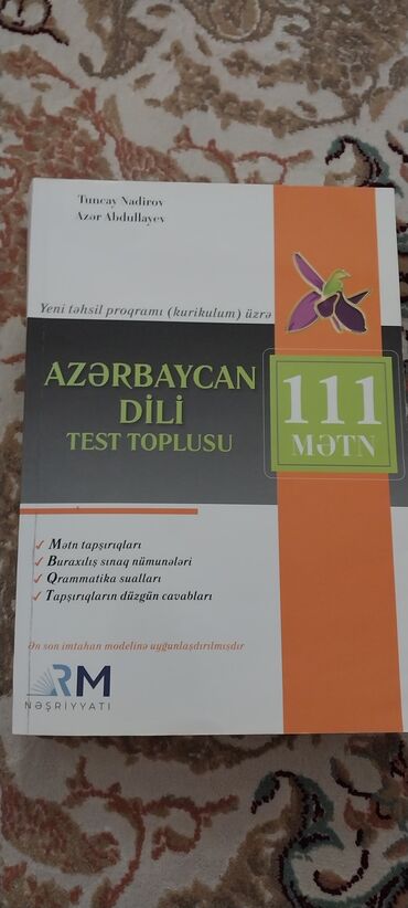 azerbaycan dili test toplusu pdf: Azərbaycan dili test toplusu 111 Mətn