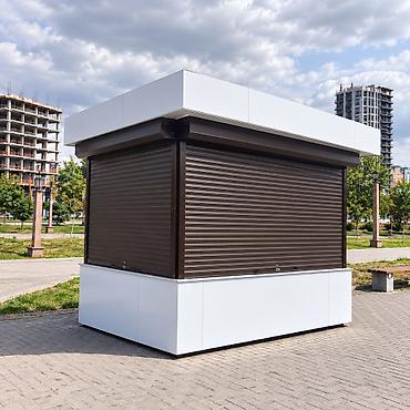 Торговый киоск/павильон с рольставнями РАЗМЕР 2*3 МЕТРА (6 м2) at lalafo.kg Торговый киоск/павильон с рольставнями РАЗМЕР 2*3 МЕТРА (6 м2)