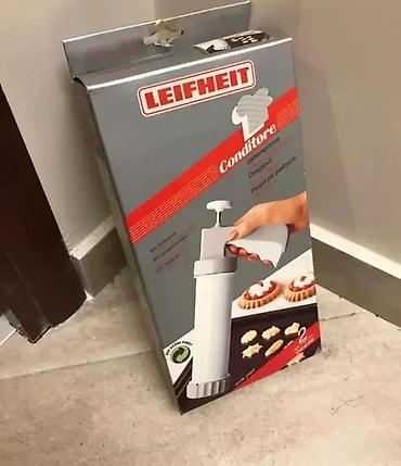 Kuhinjska oprema: Leifheit Biscuit- and Cookie-Maker – presa za kekse i dekorisanje - — 1