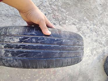 шина уаз: Докатка (запасное колесо на штатном стальном диске) - Шина: Dunlop — 4