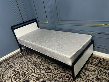 кровать полуторка с матрасом купить недорого: Односпальная кровать, Новый, С матрасом, длина - 200 см