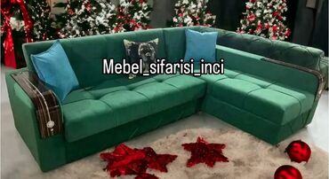 Masa və oturacaq dəstləri: Künc divan, Yeni, Açılan, Bazalı, Parça, Şəhərdaxili pulsuz çatdırılma