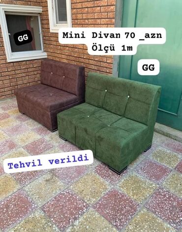Divanlar: Mini-divan, Yeni, Çatdırılma yoxdur