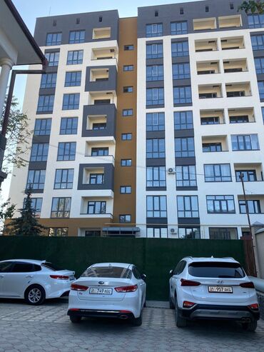 квартира ош зайнап: 2 комнаты, 80 м², Элитка, 6 этаж, ПСО (под самоотделку)
