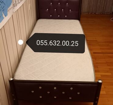 Çarpayılar: Yeni, Təknəfərlik çarpayı, Bazasız, Matrassız, Siyirməsiz, Azərbaycan — 7