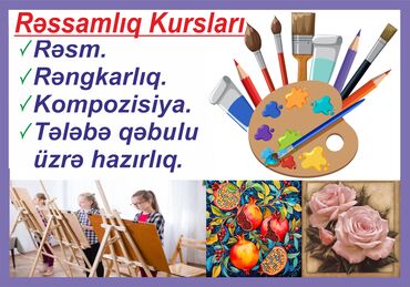 ressam: RaminArtStudio Sizi Rəssamlıq kurslarına dəvət edir.Dərslərimizdə siz