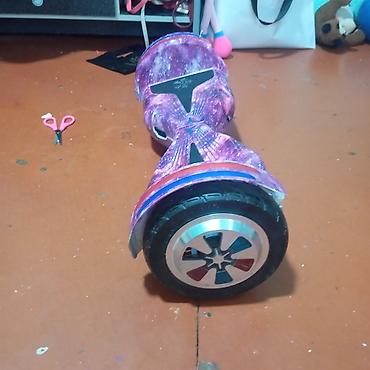 Электротранспорт: Özünütarazlayan skuter (hoverboard) – bənövşəyi “Qalaktika” dizaynı — 3