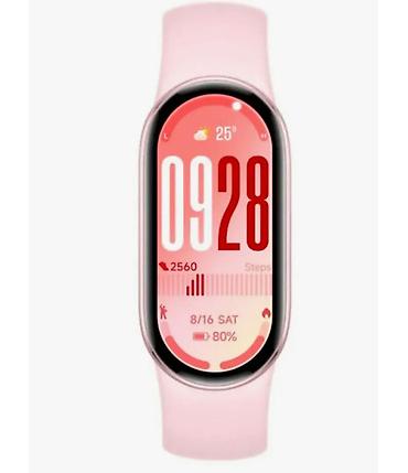 Акылдуу сааттар: Фитнес-браслет Xiaomi Mi Smart Band 10 EU, розовый - Яркий — 2