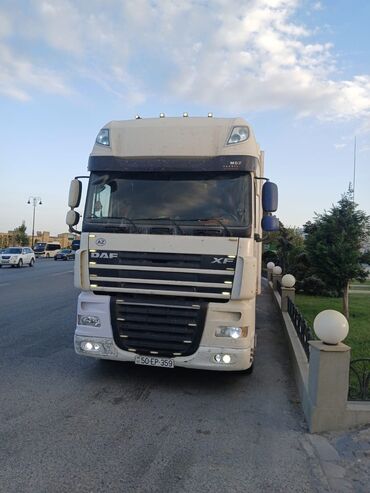 Tırlar: DAF XF traktor + soyuduculu yarımqoşqu - Marka/model: DAF XF (çekici) — 7