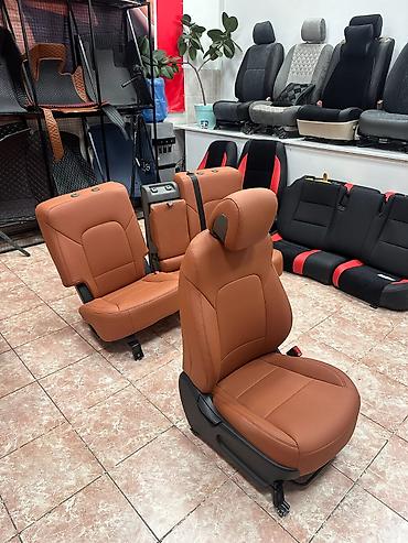 Аксессуары для салона: Чехлы Алькантара, цвет - Бежевый, Hyundai, Новый, Самовывоз — 1