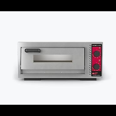mini pec: İnoxClass Elektrik Pizza Fırını – 4×30 sm, 4 kW, Peşəkar Model — 1