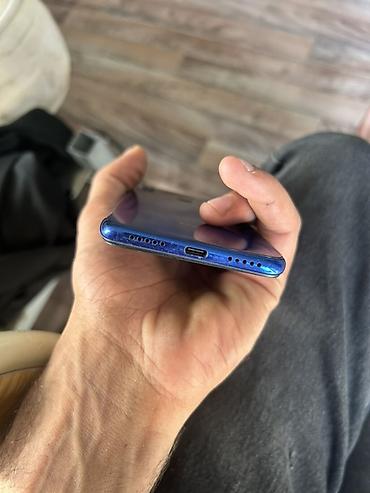 redmi note 7 world telecom: Redmi Note 7, 64 GB, rəng - Mavi, Barmaq izi — 5